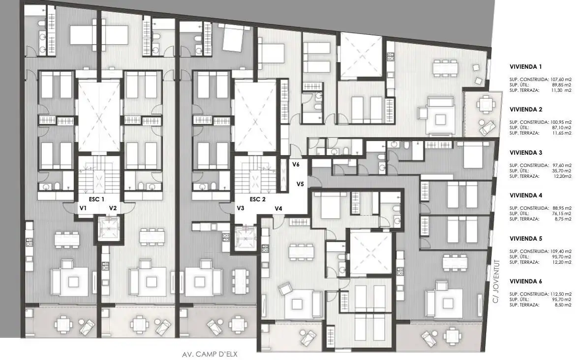 Planta baja en venta en Elche / Elx con Parquet, Terraza y Piscina