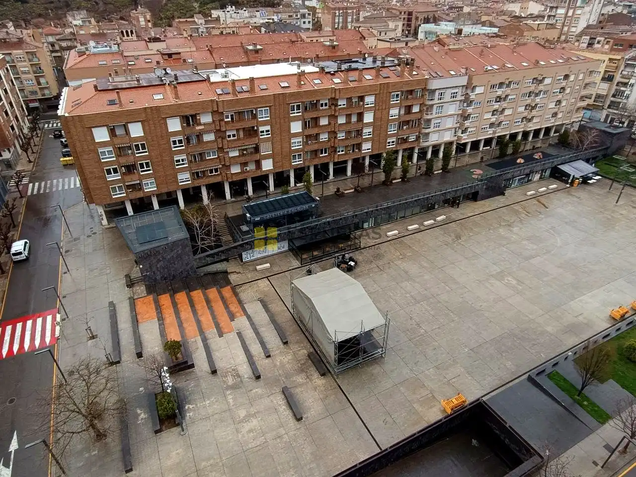 Vista exterior de Piso en venta en Arnedo con Calefacción, Parquet y Terraza