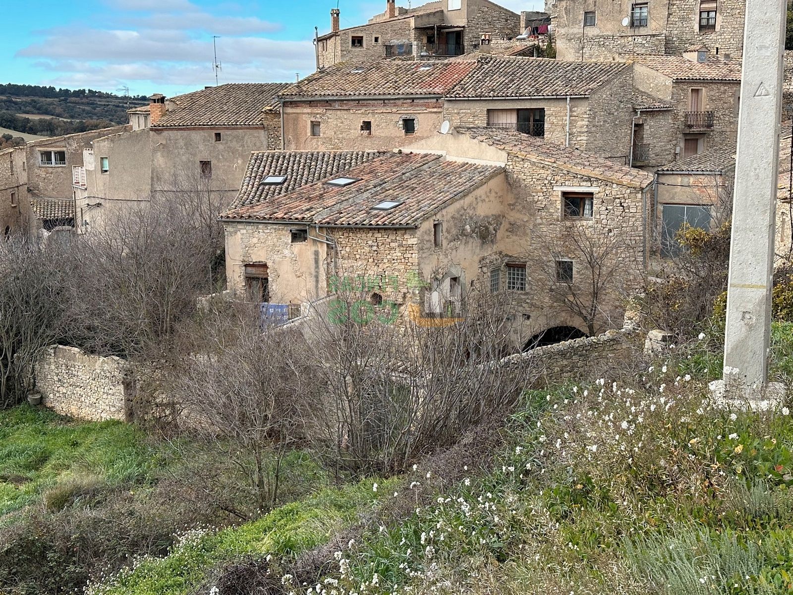 Vista exterior de Casa o xalet en venda en Cervera amb Jardí privat i Parquet