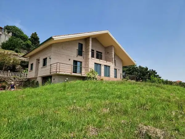 Exterior view of Houses for sale in Moaña  with Heating, Private garden and Parquet flooring