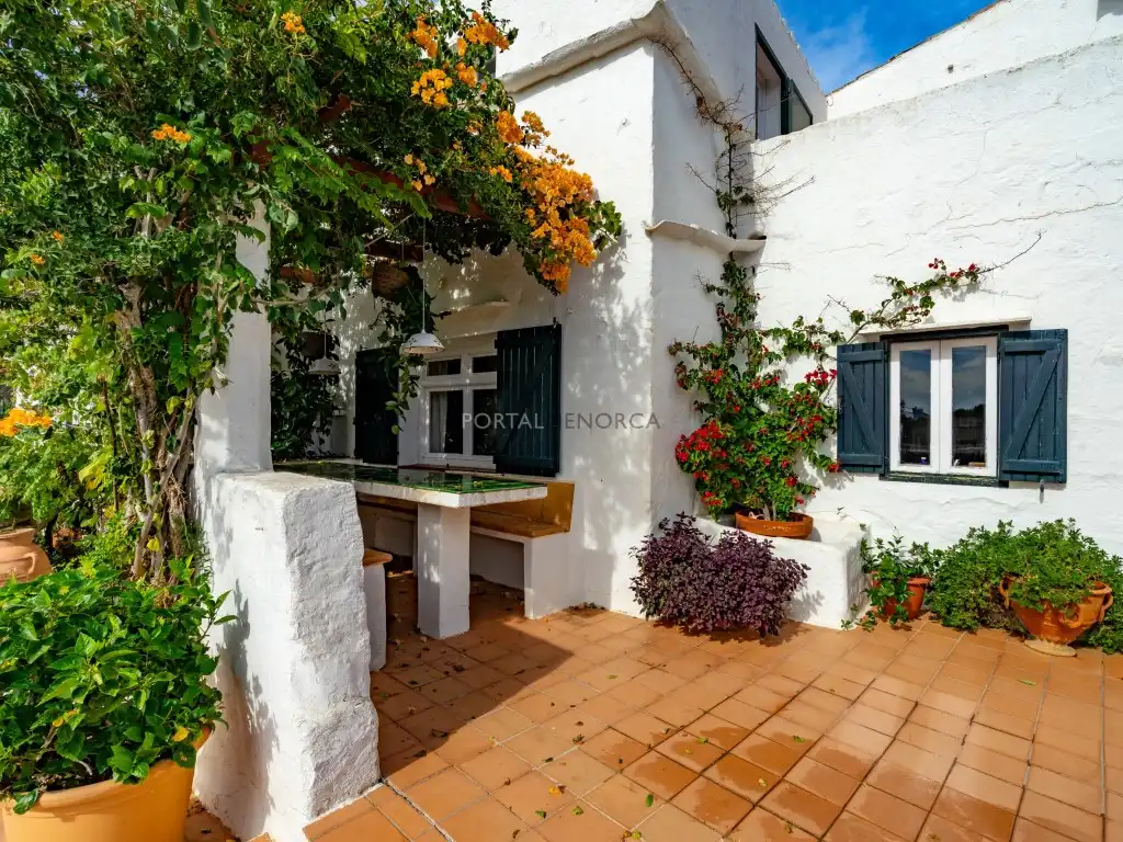 Terraza de Finca rústica en venta en Es Castell