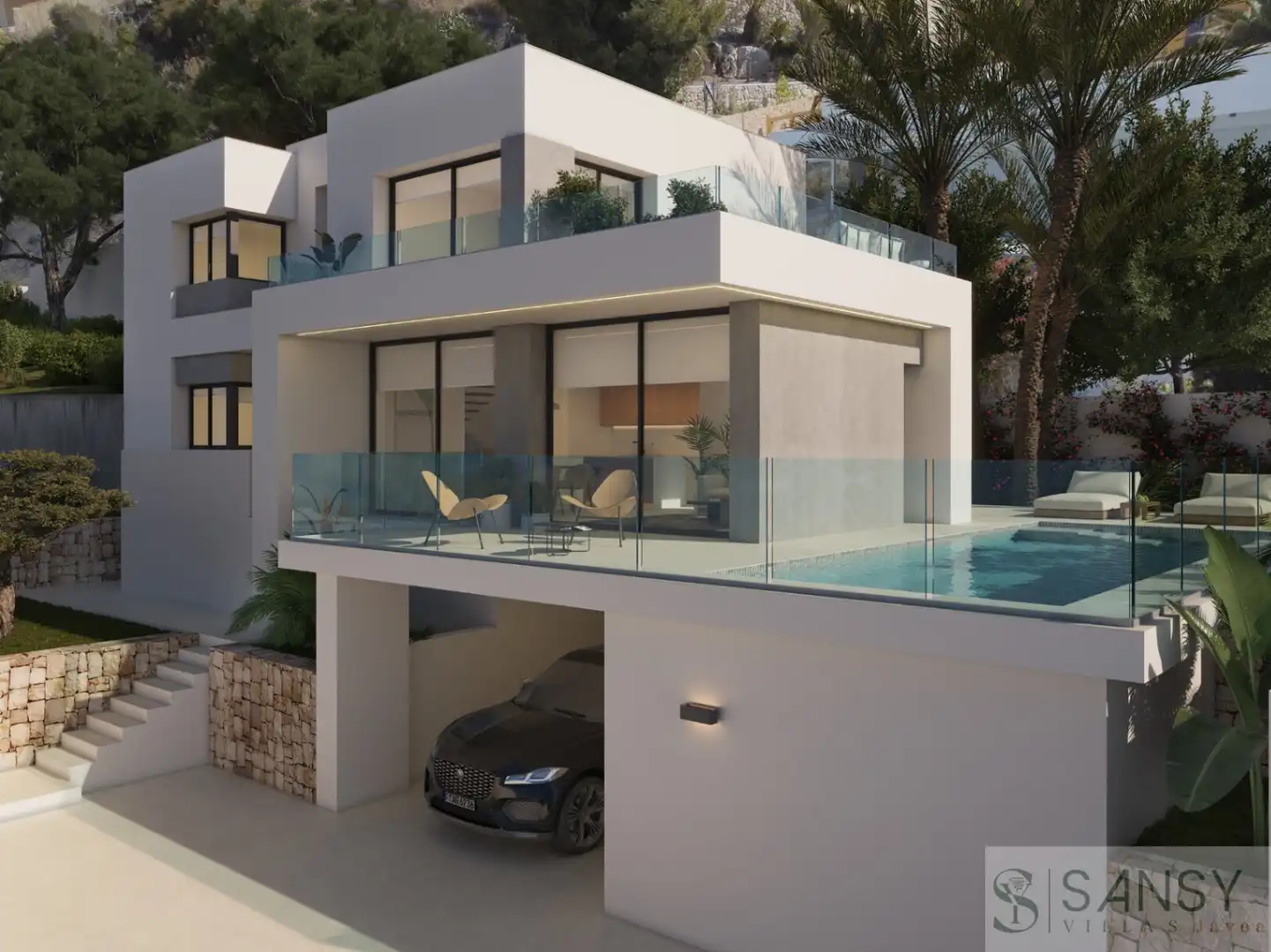 Villa mit Pool zum Verkauf in Cumbre del Sol, imagen 3