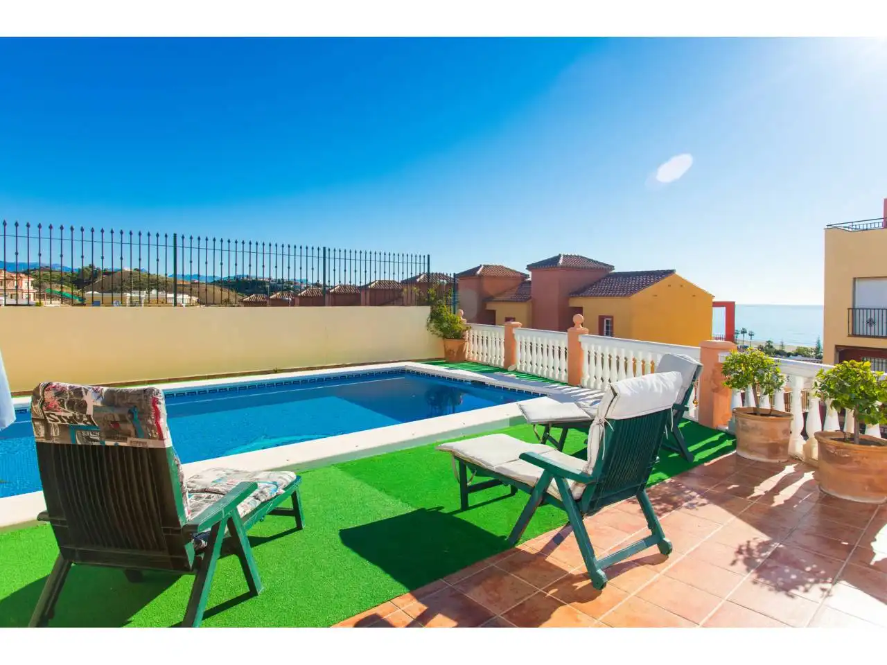 Villa con piscina in affitto a Benajarafe, imagen 3