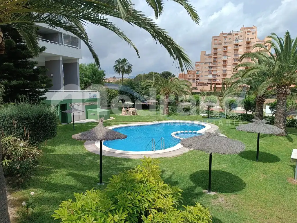 Piscina de Piso en venta en Benidorm con Jardín privado, Piscina y Amueblado