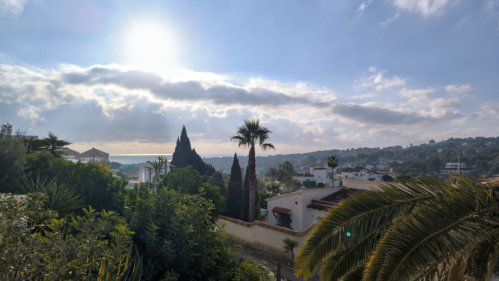 Vista exterior de Casa o chalet en venta en Moraira con Aire acondicionado, Calefacción y Jardín privado