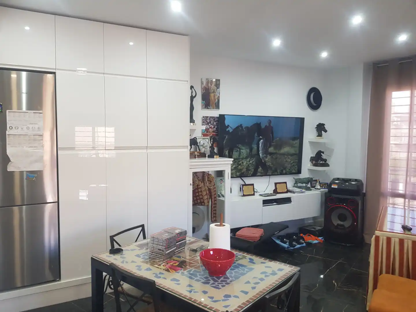 Sala de estar de Piso en venta en La Algaba con Aire acondicionado, Terraza y Balcón