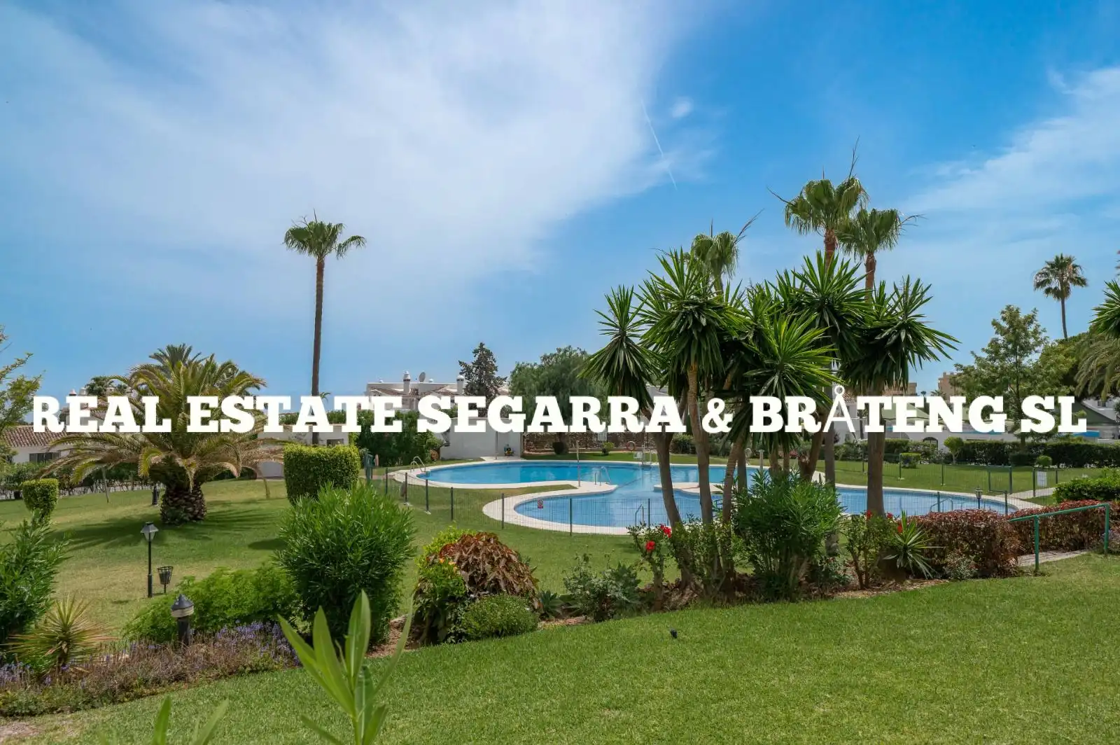 Vista exterior de Planta baja en venta en Mijas con Aire acondicionado, Terraza y Amueblado