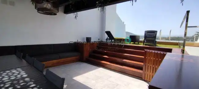 Terrace of Detached homes for rent in Sotogrande  with Air Conditioner, Terrace and Swimming Pool