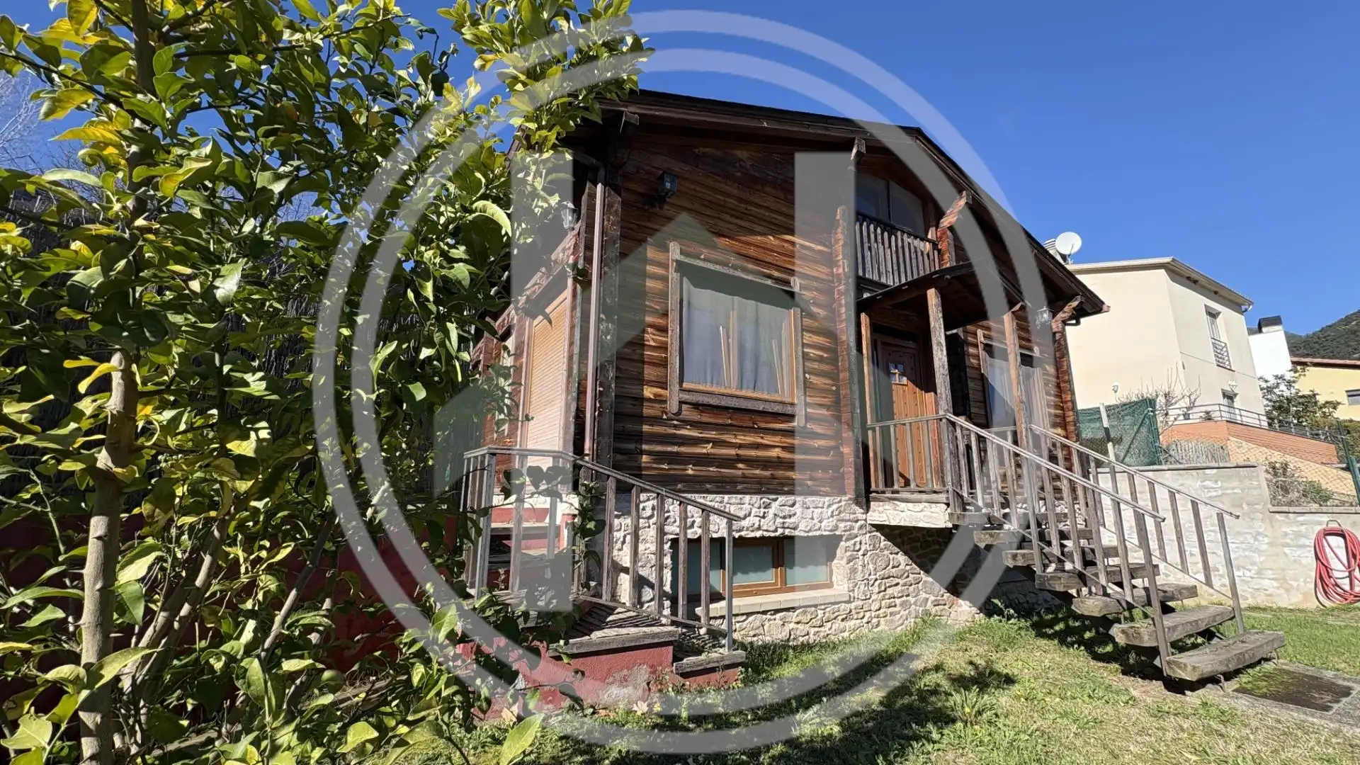 Vista exterior de Casa o xalet en venda en Gualba amb Terrassa