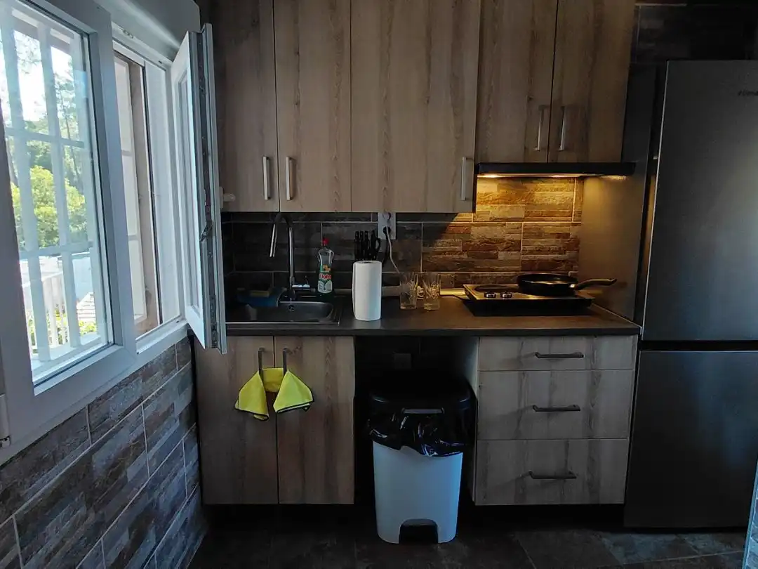 Cocina de Casa o chalet para compartir en Valdemaqueda con Calefacción, Jardín privado y Terraza