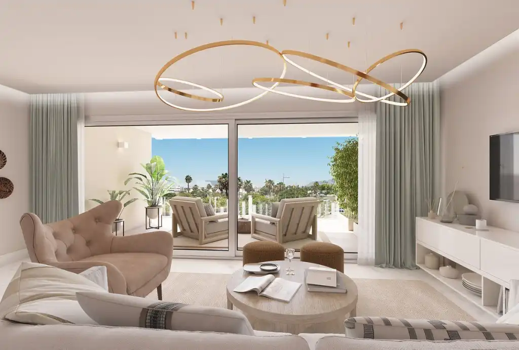 Apartament amb piscina en venda a San Pedro de Alcántara, imagen 4