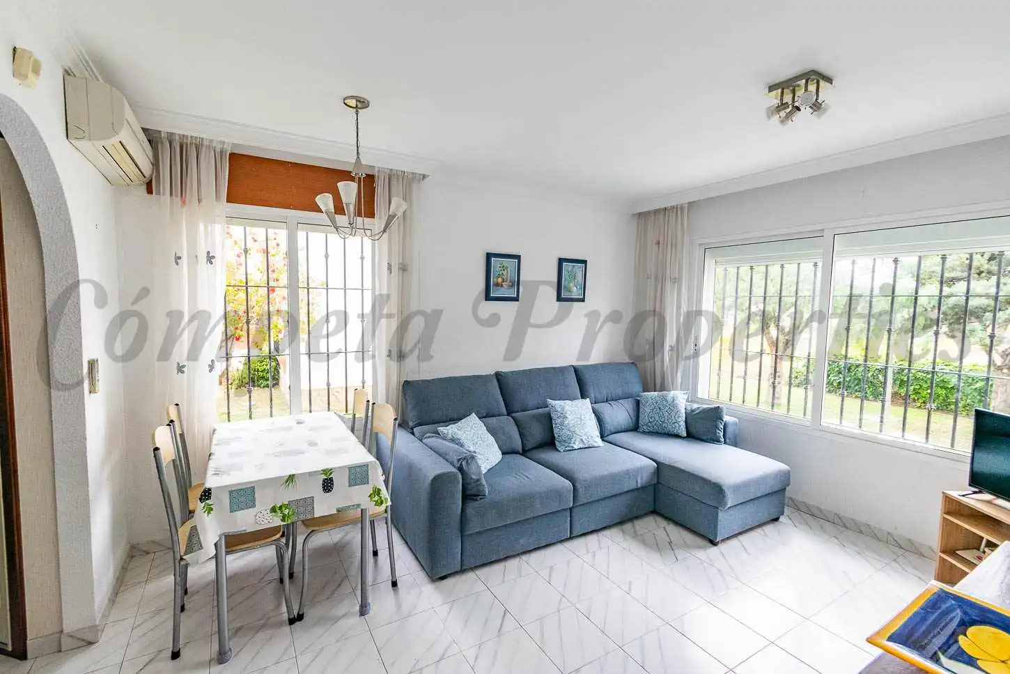 Sala de estar de Apartamento en venta en Torrox con Aire acondicionado, Calefacción y Terraza