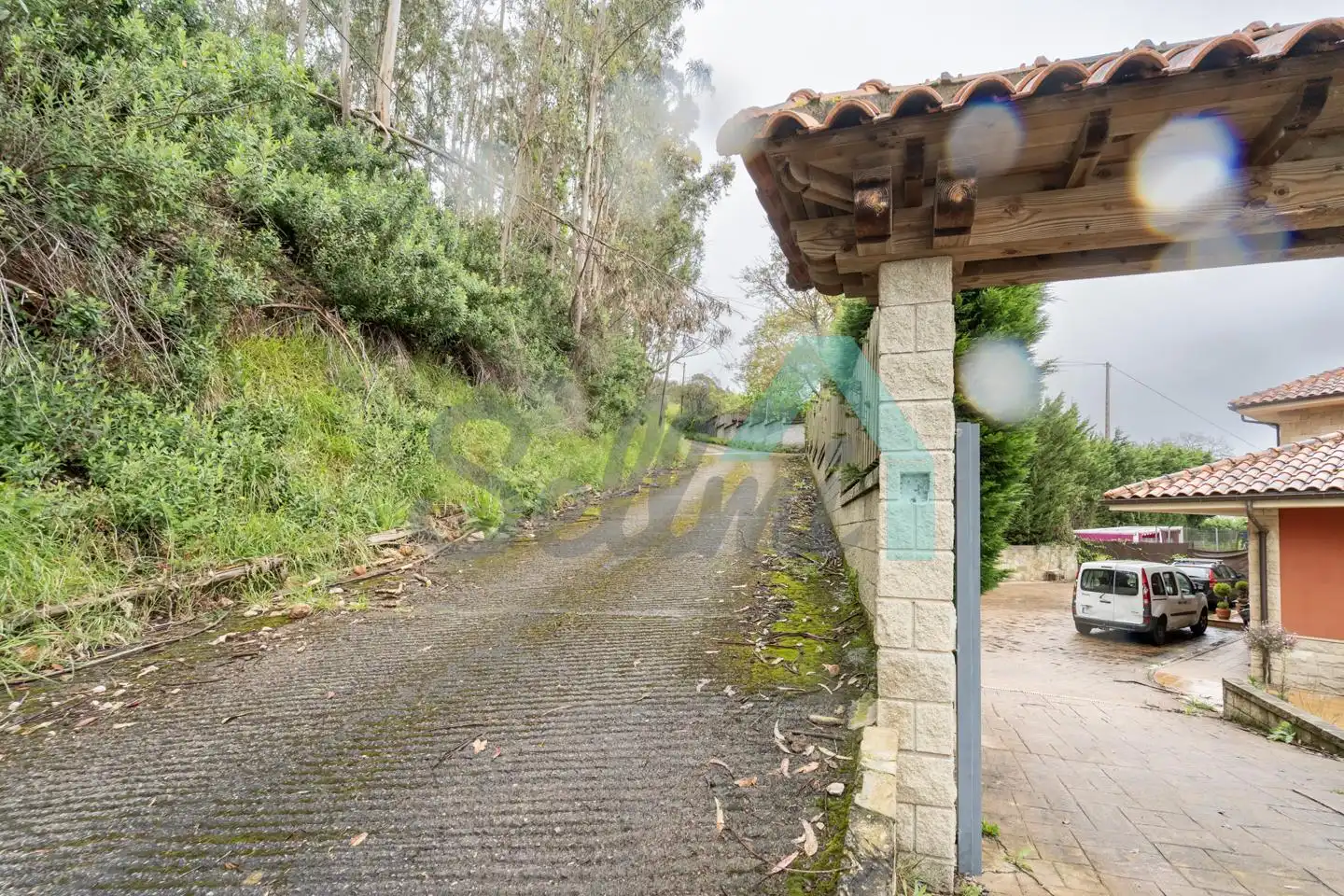 Vista exterior de Casa o chalet en venta en Oviedo  con Calefacción, Jardín privado y Parquet
