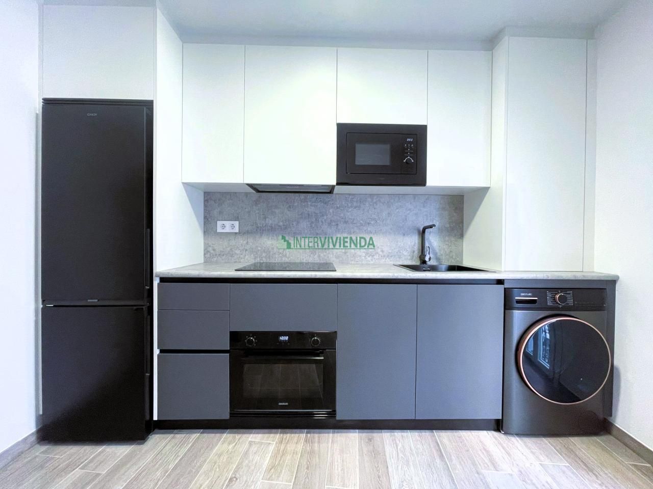 Kitchen of Flat to rent in Vigo   with Heating, Terrace and Furnished