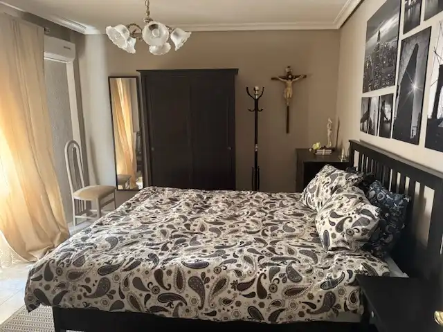 Bedroom of Flat for rent in Puertollano  with Air Conditioner, Heating and Furnished