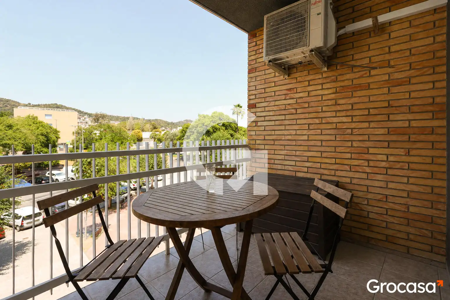 Balcony of Flat for sale in Gavà  with Air Conditioner, Heating and Oven