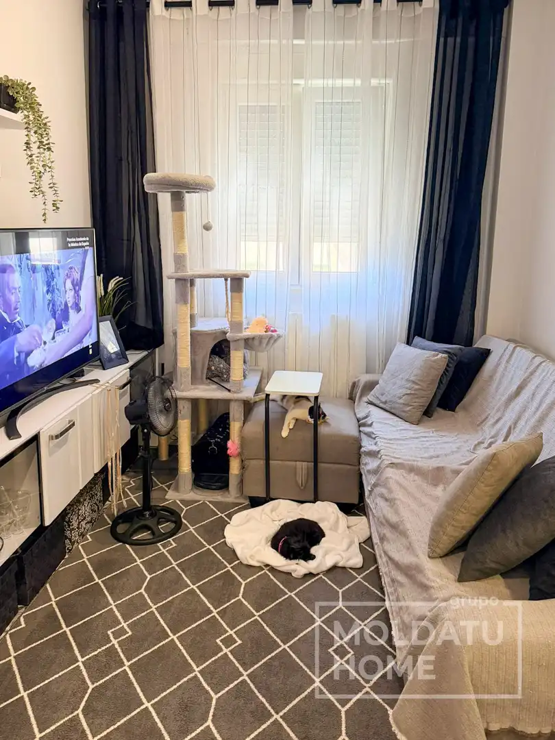 Sala de estar de Piso en venta en Bilbao  con Calefacción