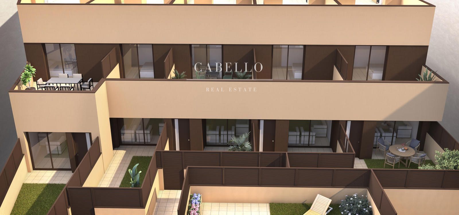 Exterior view of House or chalet for sale in Terrassa  with Air Conditioner, Heating and Parquet flooring