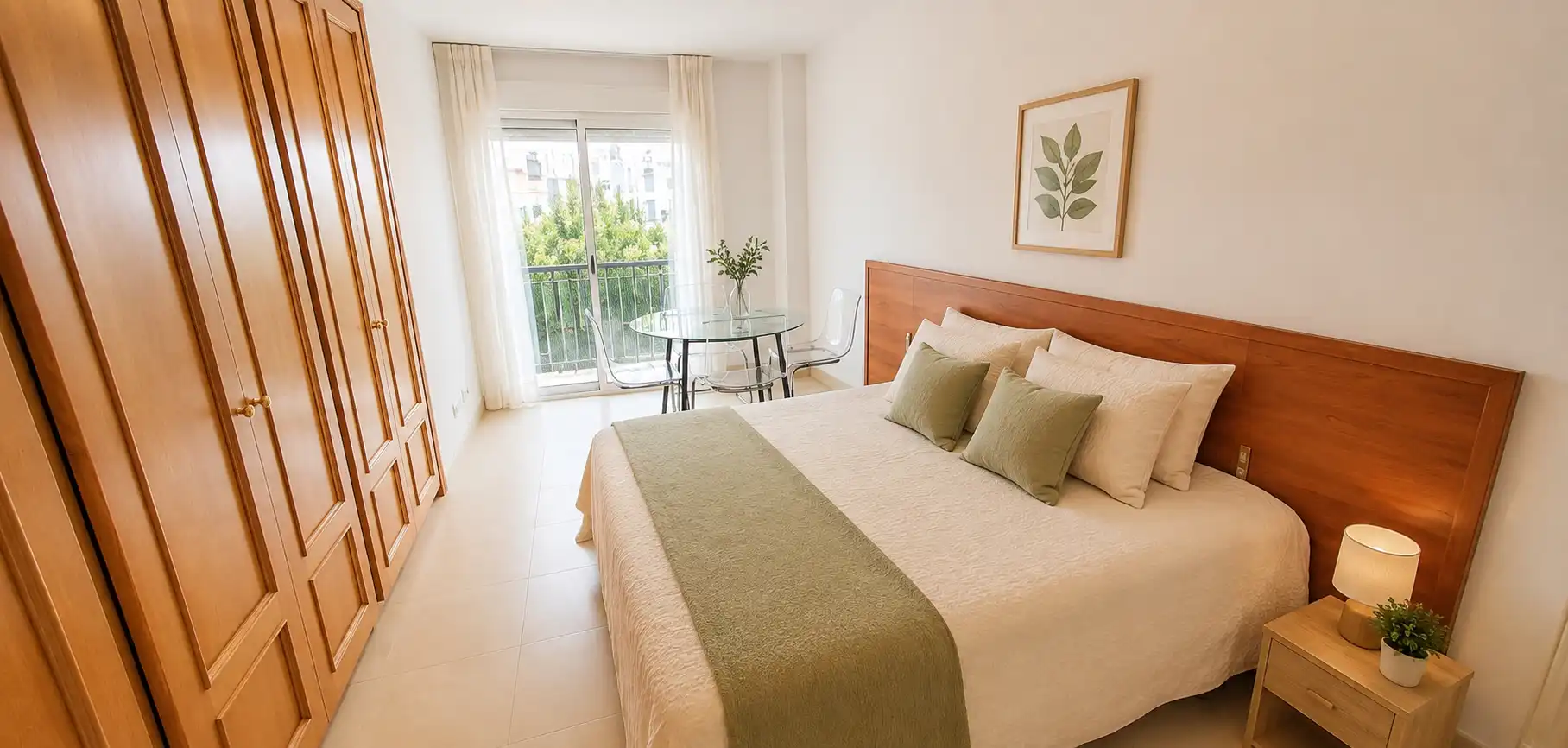 Bedroom of Apartments for sale in L'Escala  with Heating, Terrace and Furnished