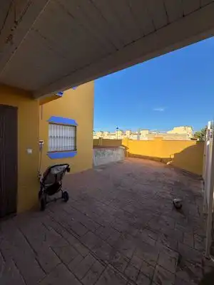 Vista exterior de Casa adosada en venta en Sierra de Yeguas con Jardín privado, Terraza y Trastero