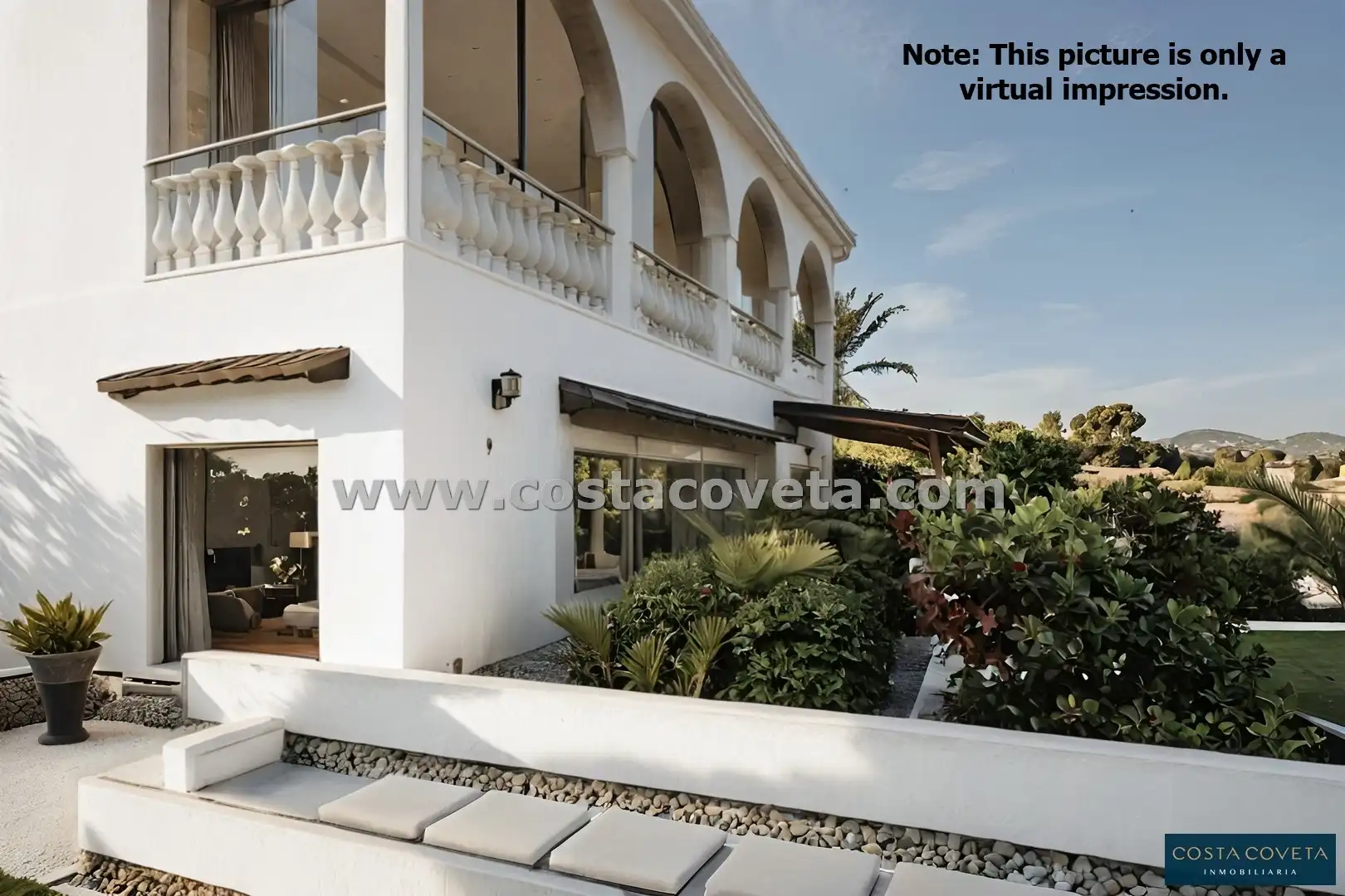 Exterior view of Houses for sale in El Campello  with Air Conditioner, Private garden and Terrace