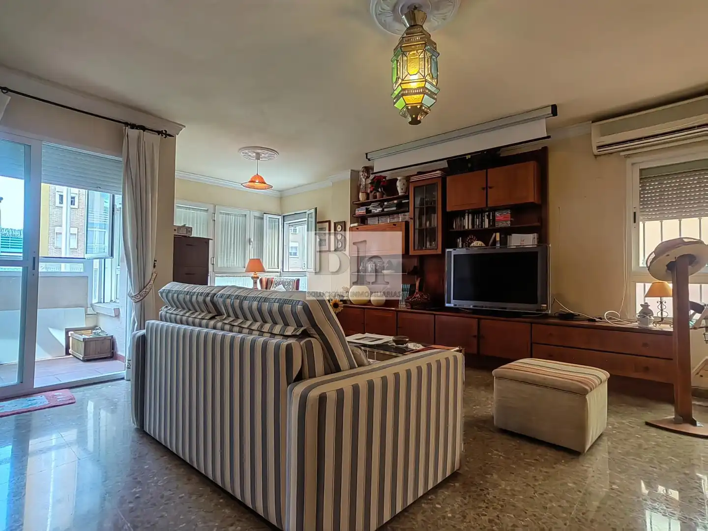 Sala d'estar de Pis en venda en Málaga amb Aire condicionat, Terrassa i Balcó