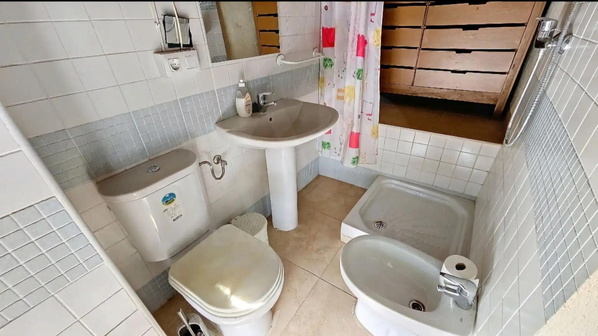 Baño de Finca rústica en venta en Laujar de Andarax con Aire acondicionado, Calefacción y Terraza