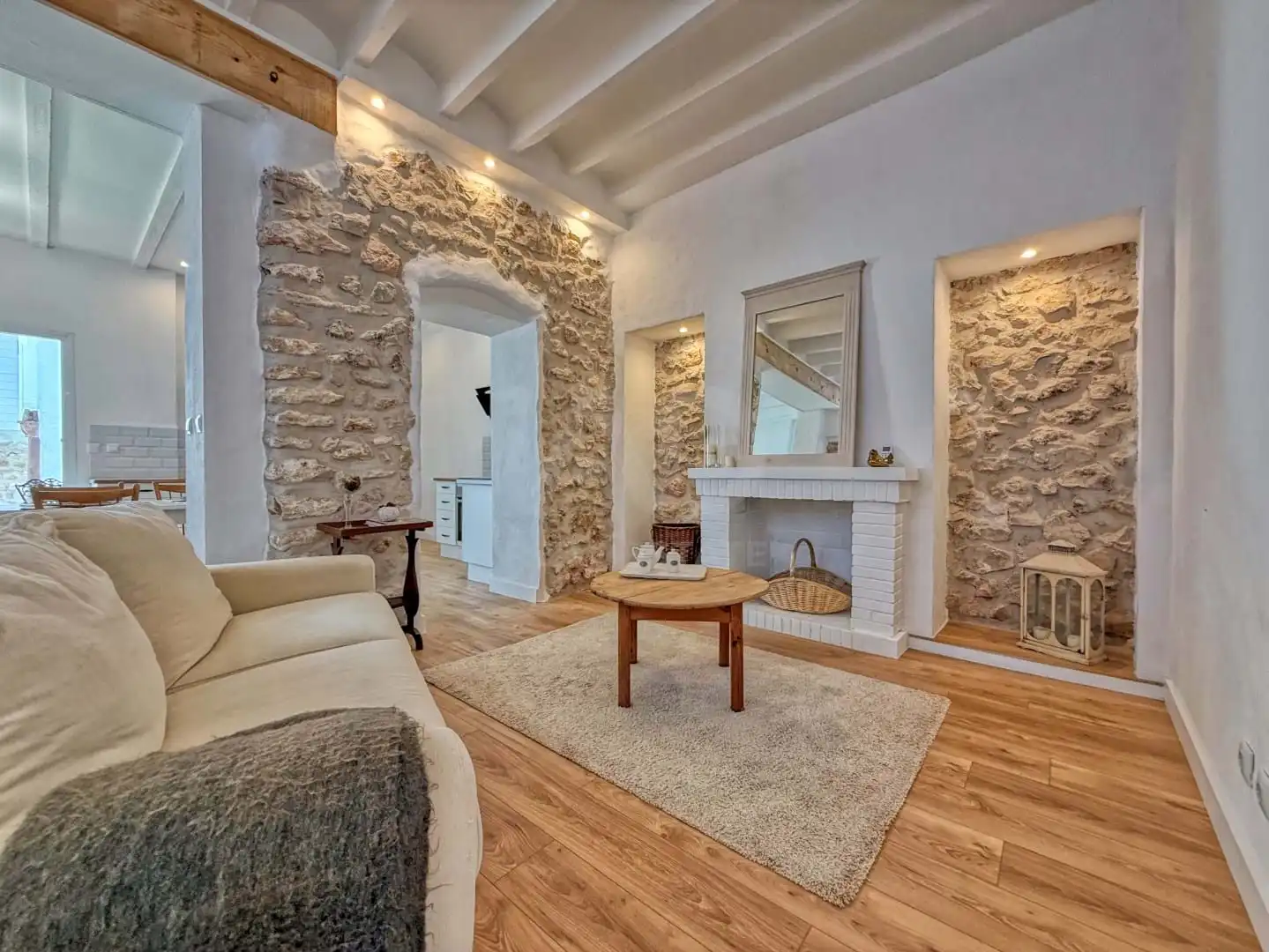 Sala de estar de Finca rústica en venta en Ondara con Aire acondicionado, Calefacción y Terraza