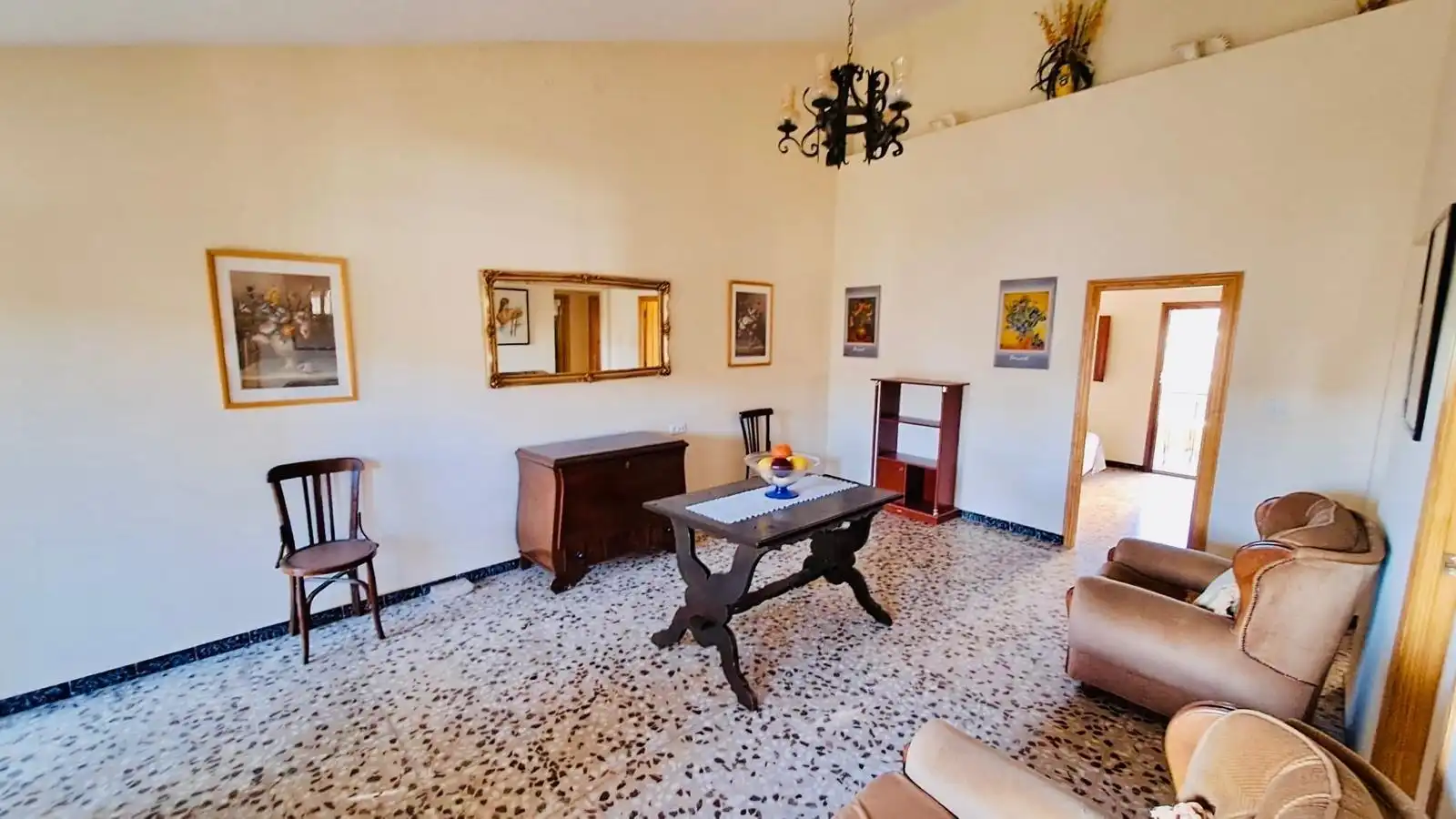 Living room of Detached homes for sale in Pulpí  with Private garden, Terrace and Furnished