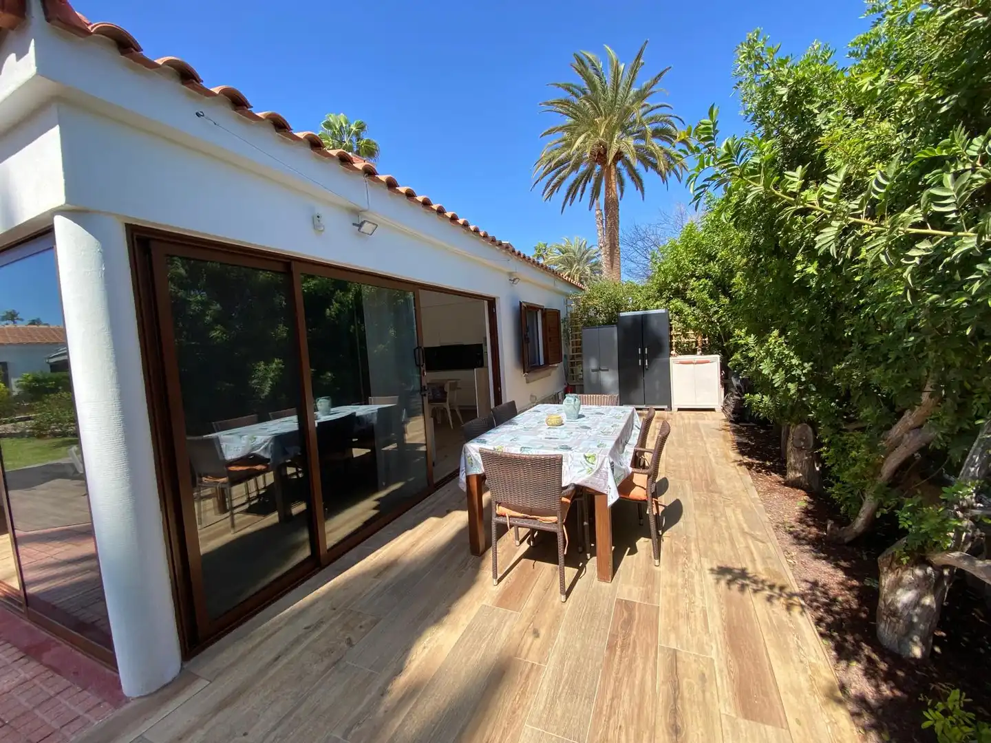 Terrassa de Casa o xalet en venda en San Bartolomé de Tirajana amb Aire condicionat, Terrassa i Moblat