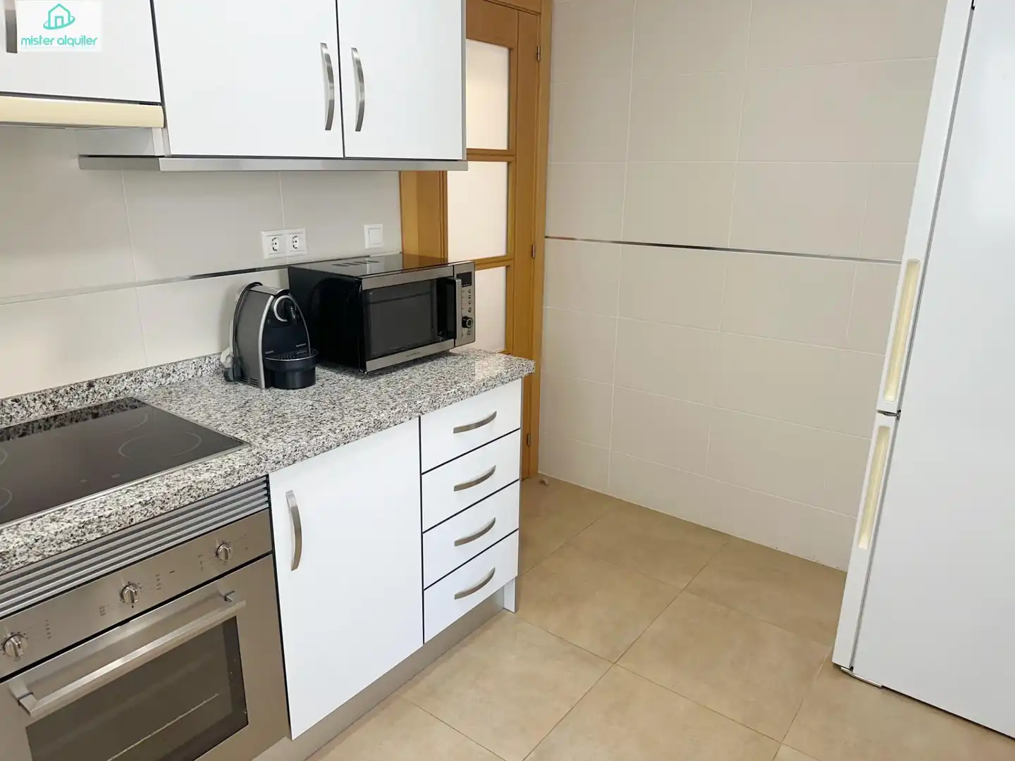 Kitchen of Apartments for rent in El Campello  with Air Conditioner, Heating and Private garden