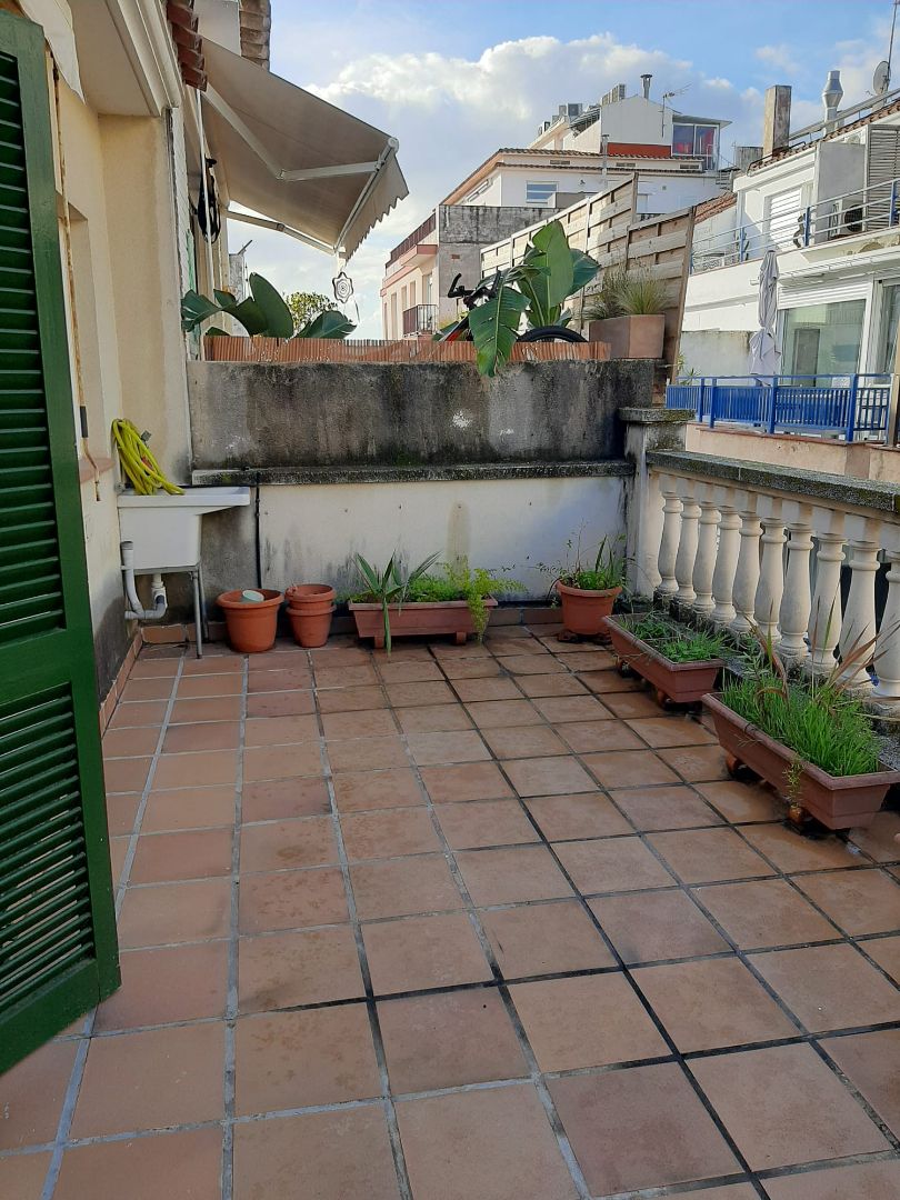 Terrace of Apartment to rent in Sitges  with Air Conditioner, Terrace and Furnished