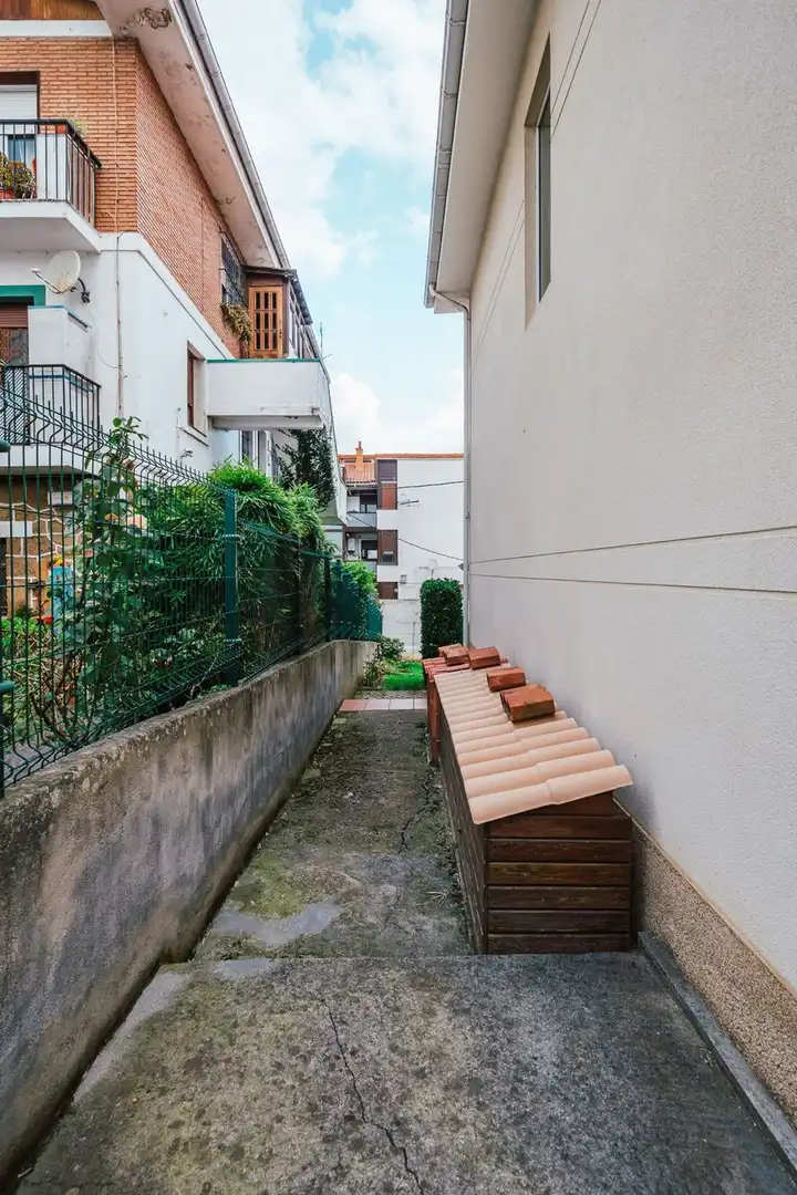 Terrasse von Country house zum Verkauf in Muskiz mit Privatgarten, Terrasse und Balkon