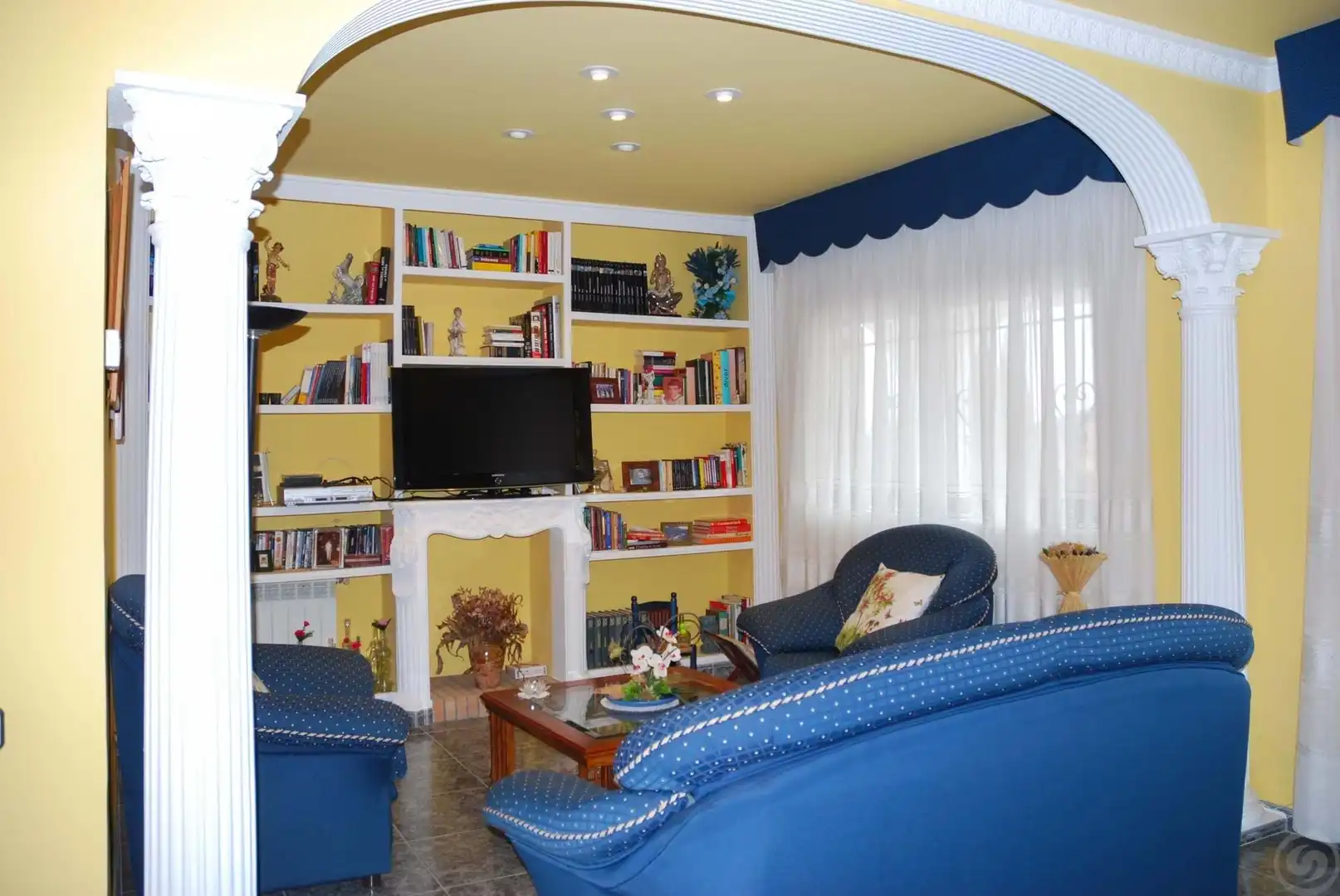 Sala d'estar de Casa adosada en venda en Lloret de Mar amb Calefacció, Terrassa i Traster