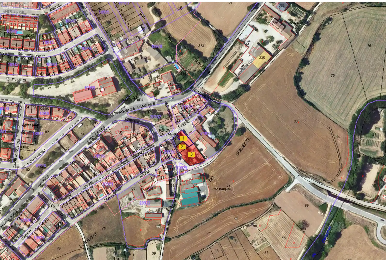 Terrenys i solars en venda a CL CANARI 
 LES FRANQUESES DEL VALLES (BARCELONA), imagen 2