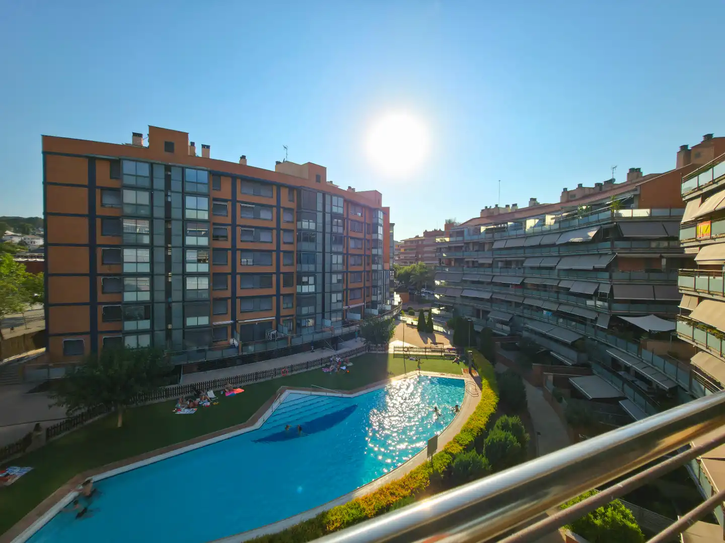 Swimming pool of Flat for sale in Sant Andreu de la Barca  with Air Conditioner, Heating and Terrace