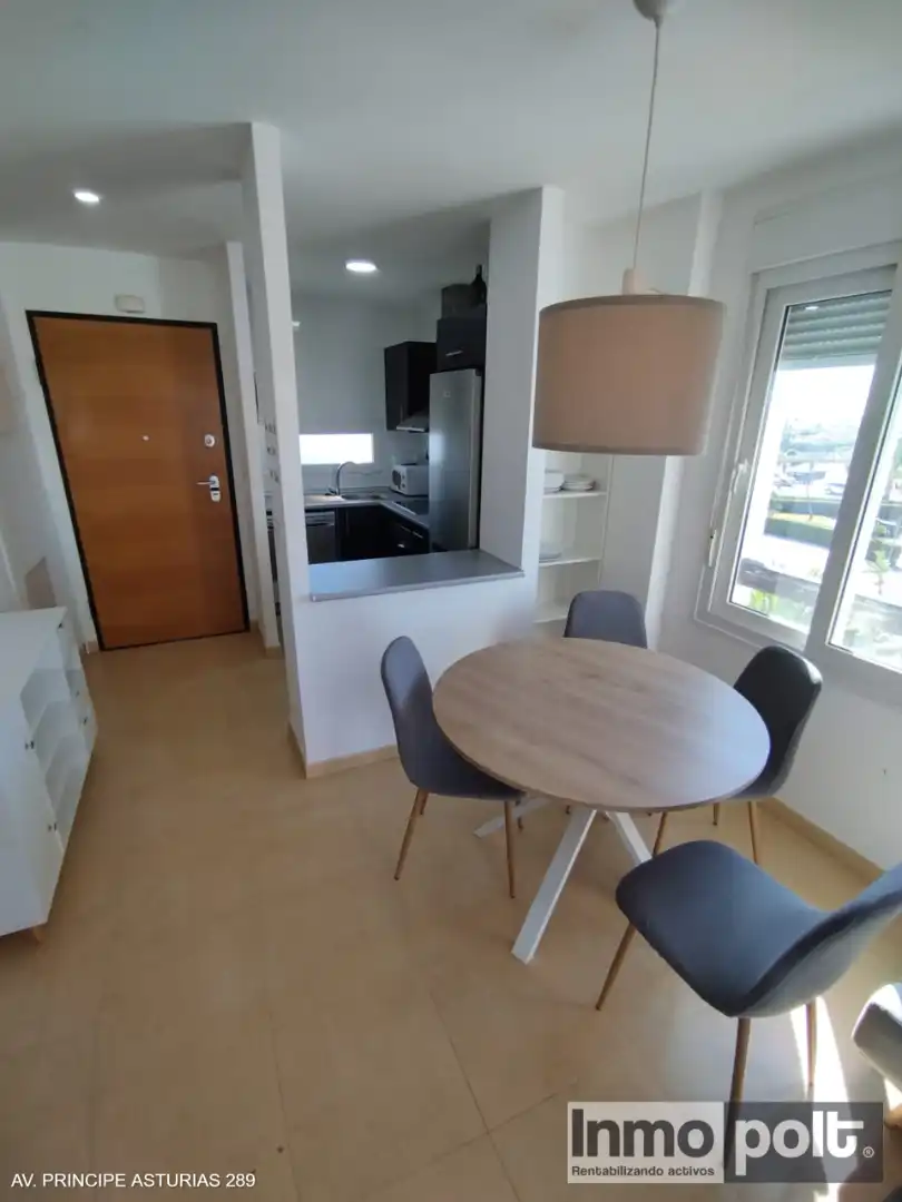 Comedor de Apartamento de alquiler en Torre-Pacheco con Jardín privado, Terraza y Amueblado