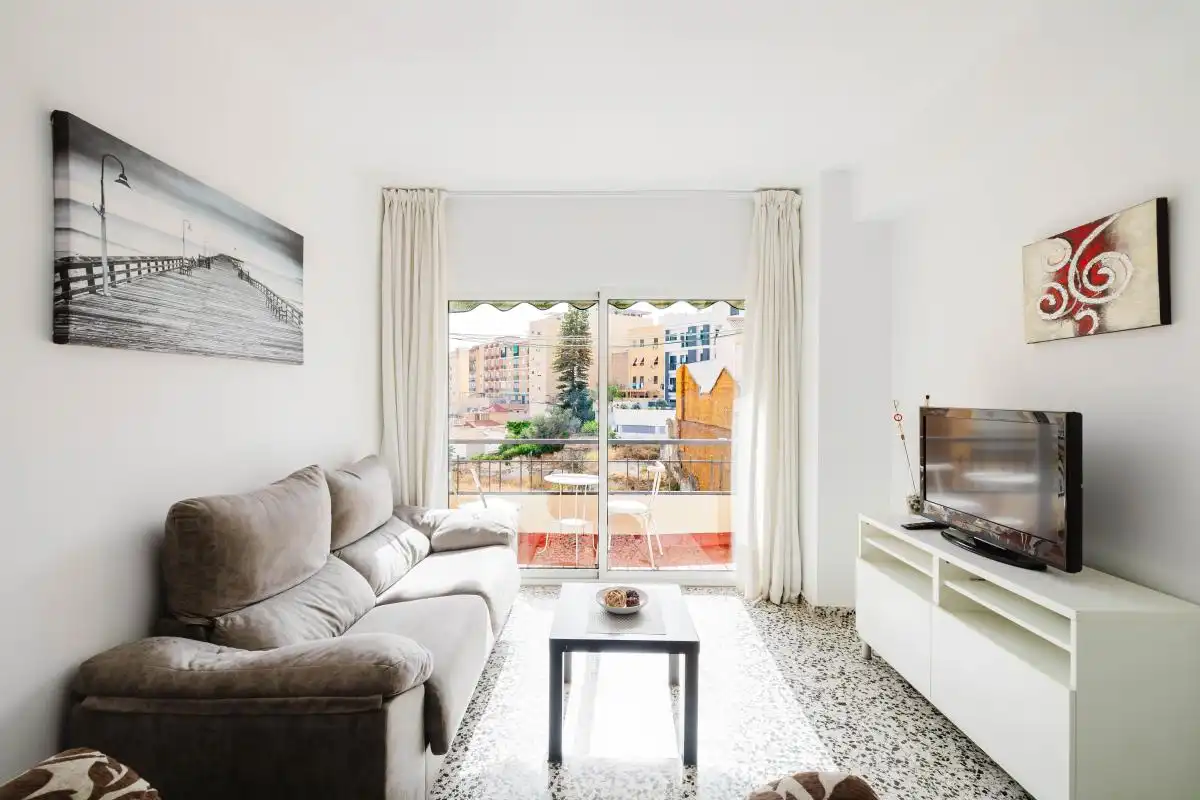 Sala de estar de Piso en venta en Málaga con Aire acondicionado, Calefacción y Terraza