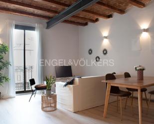 Living room of Attic for sale in  Barcelona Capital  with Air Conditioner, Heating and Storage room