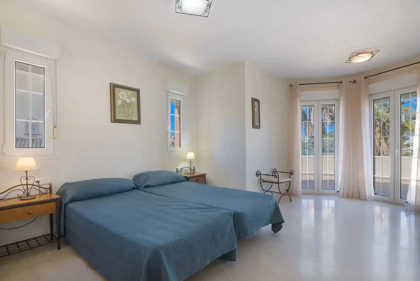 Habitación de Casa o chalet de alquiler en Islantilla con Aire acondicionado, Calefacción y Jardín privado