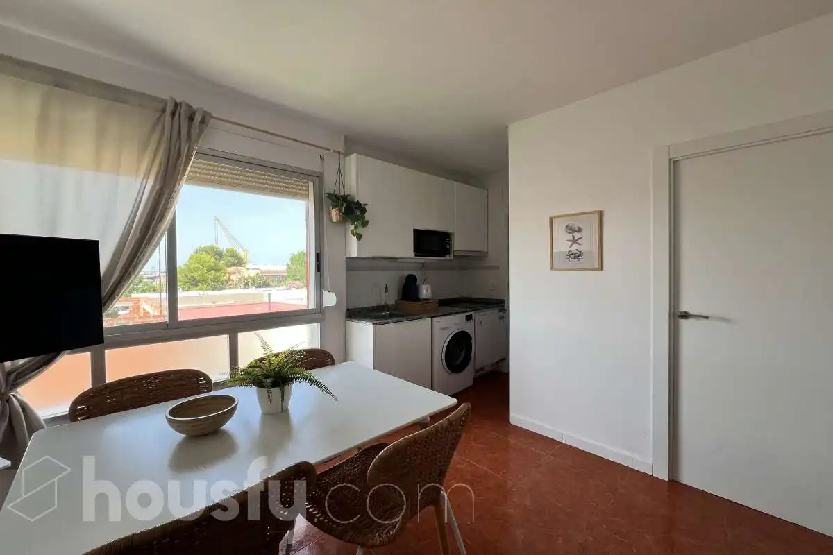 Cocina de Piso de alquiler en Gandia con Amueblado