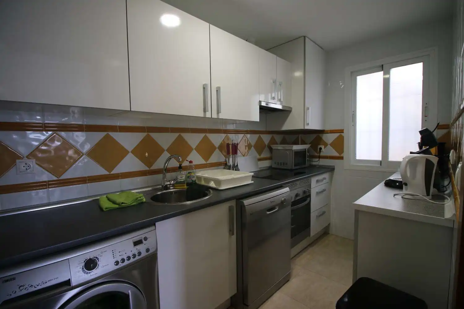 Cuina de Apartament de lloguer en Vera amb Aire condicionat, Calefacció i Terrassa