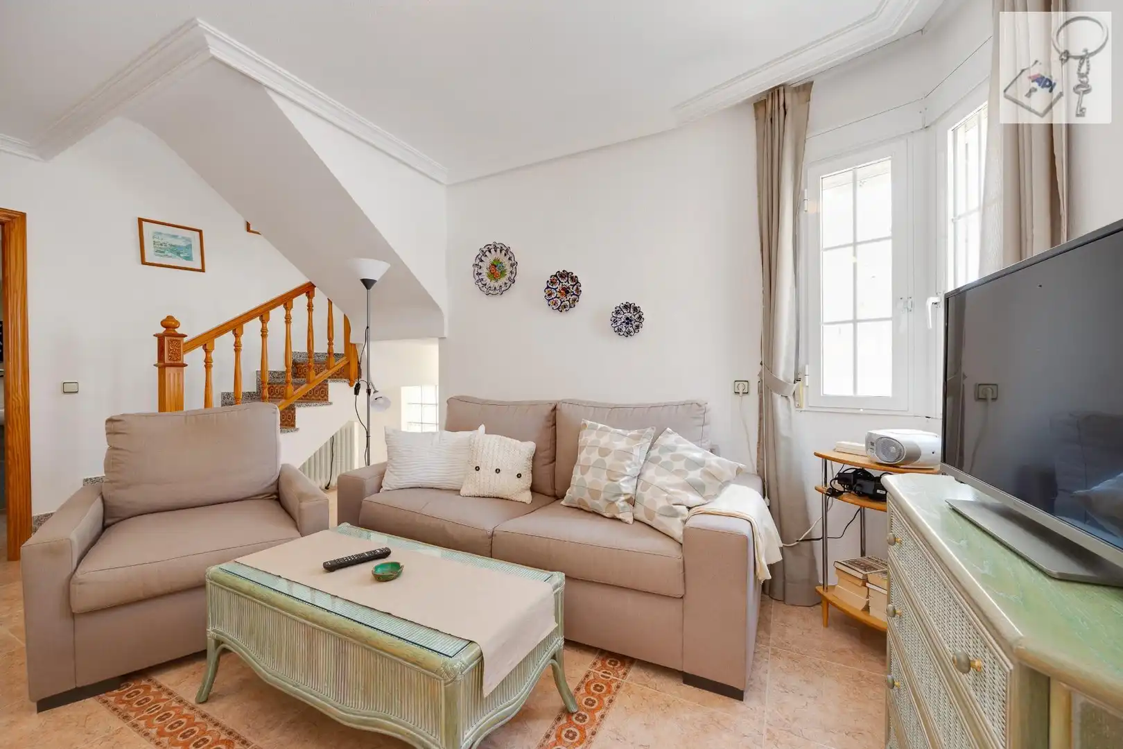 Sala d'estar de Finca rústica en venda en Orihuela