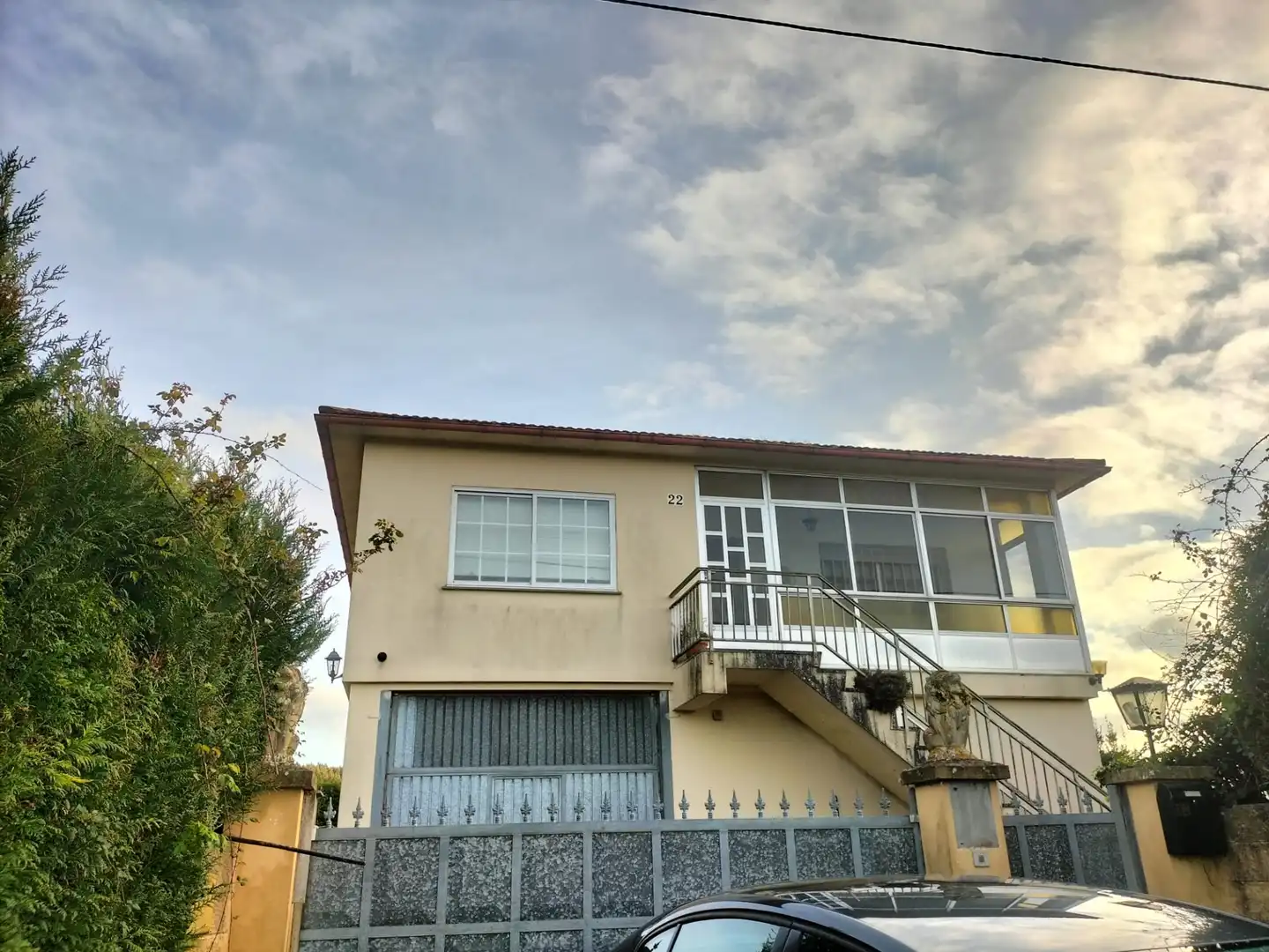 Exterior view of Houses for sale in Abegondo  with Heating, Private garden and Parquet flooring