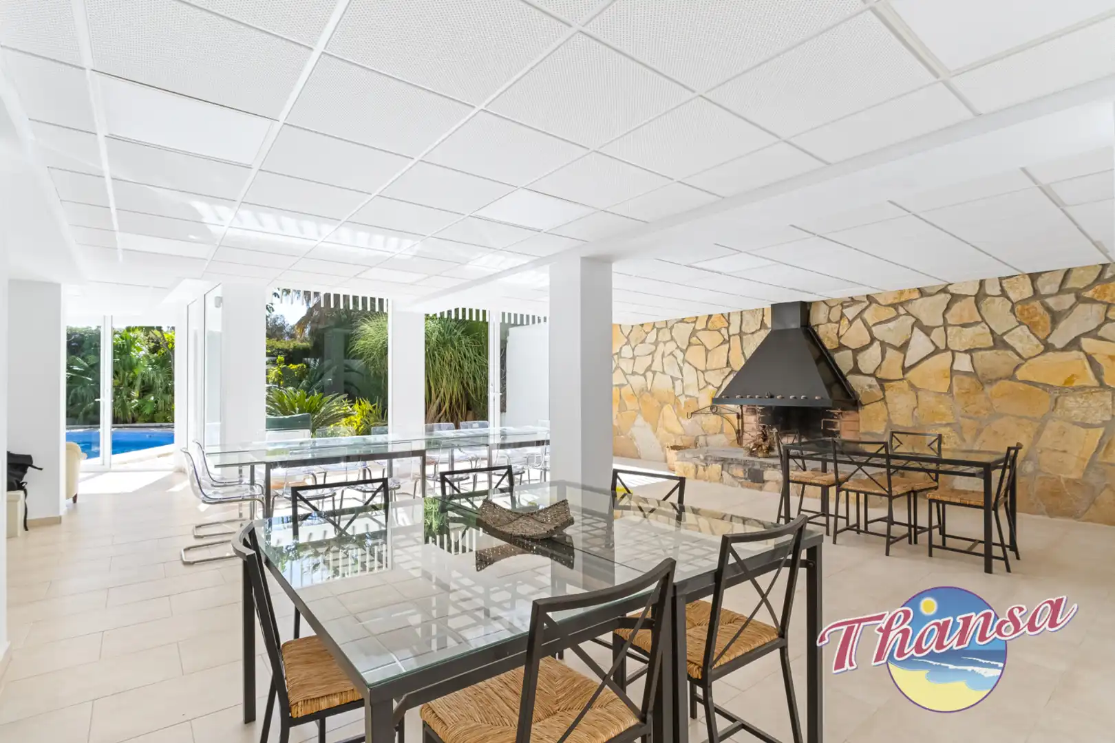 Terraza de Casa o chalet en venta en Alicante / Alacant con Aire acondicionado, Calefacción y Jardín privado