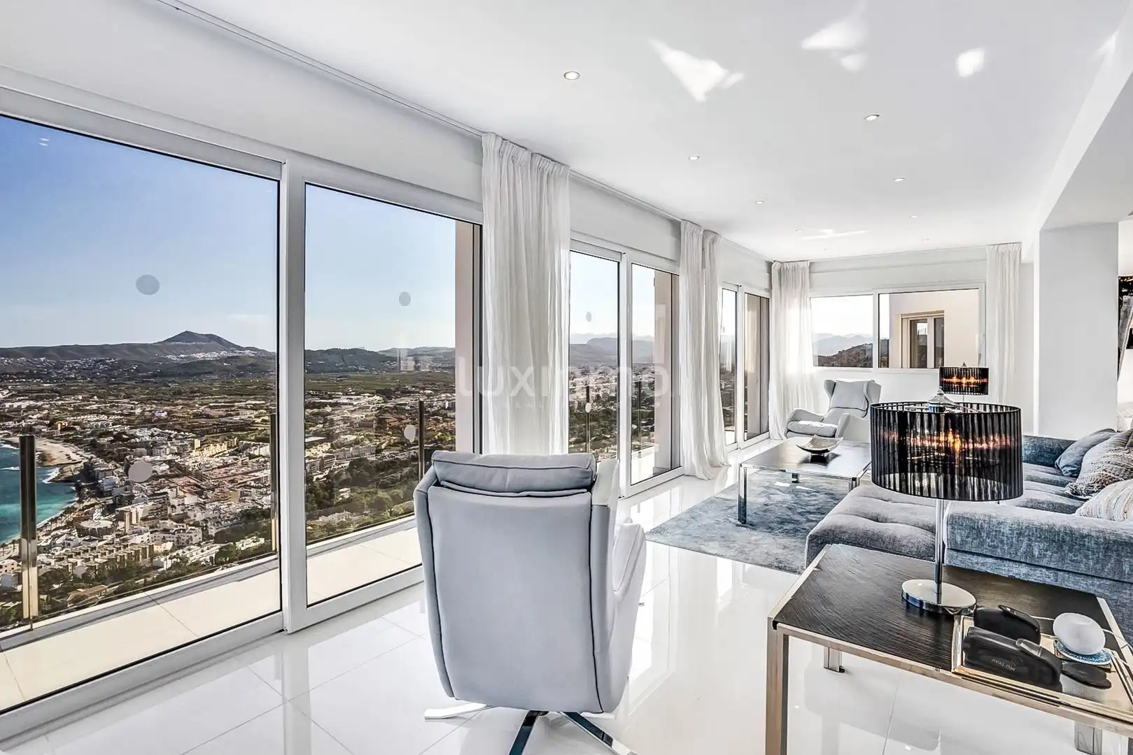 Living room of Houses for sale in Jávea / Xàbia  with Air Conditioner, Heating and Terrace