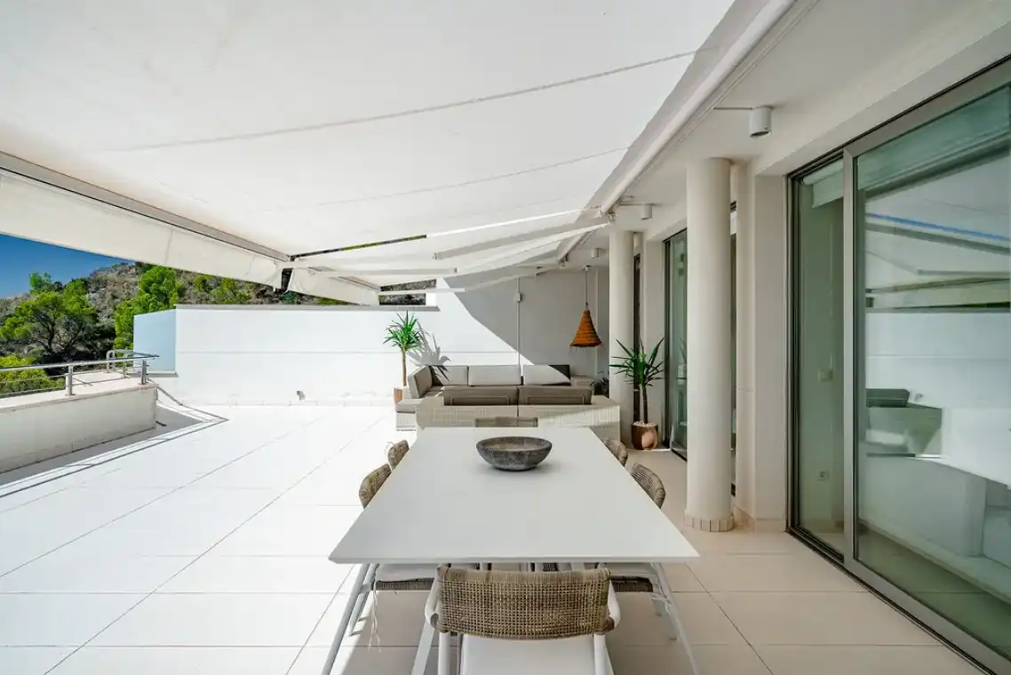 Terraza de Apartamento en venta en Altea con Aire acondicionado, Calefacción y Amueblado