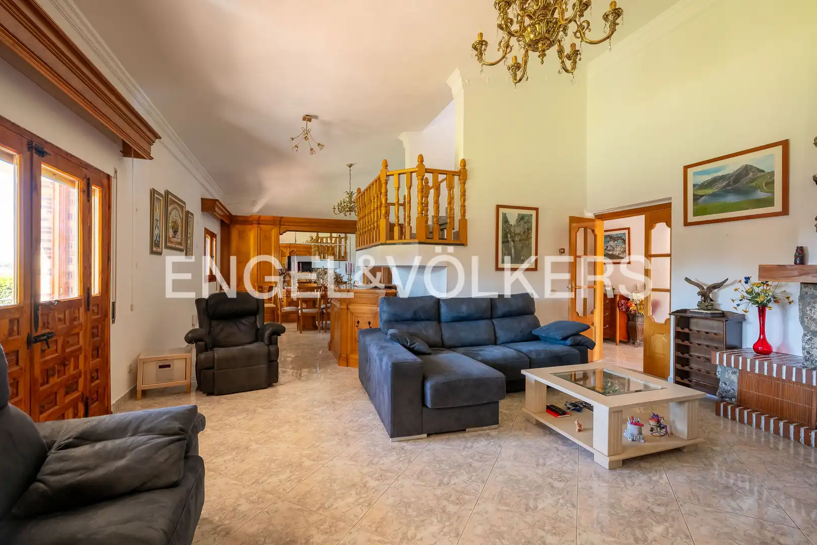 Living room of Houses for sale in Tres Cantos  with Heating, Private garden and Terrace