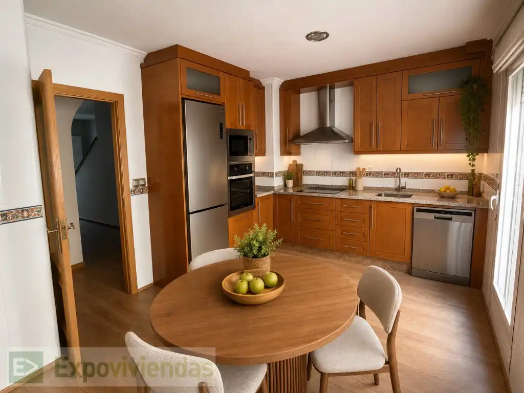 Cocina de Dúplex en venta en Murcia