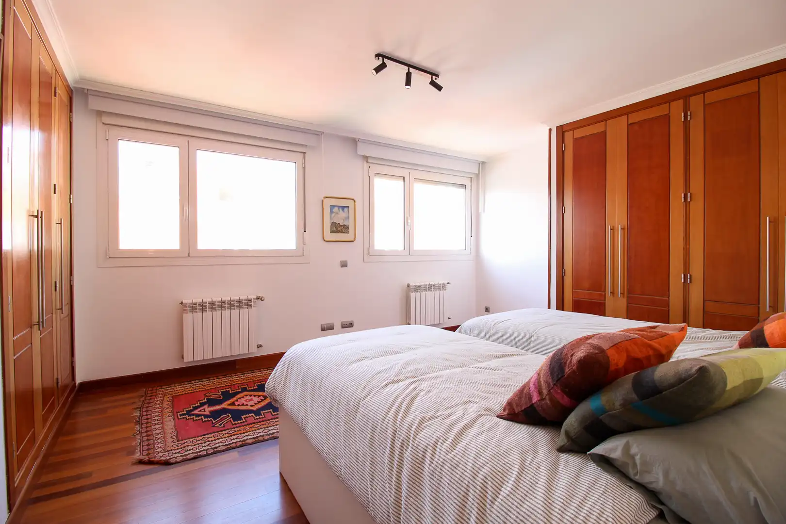 Bedroom of Duplexes for sale in Santander  with Heating, Parquet flooring and Terrace